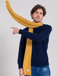 Federico sciarpa in maglia di lana e cashmere rigenerati
